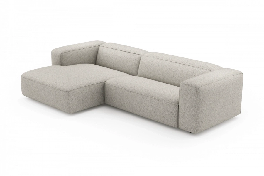 model MODULARIS WB (wysoki bok) - Modularis WB sofa 2-osobowa prawa + longchair lewy (boki wysokie)