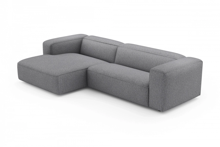 model MODULARIS WB (wysoki bok) - Modularis WB sofa 2-osobowa prawa + longchair lewy (boki wysokie)