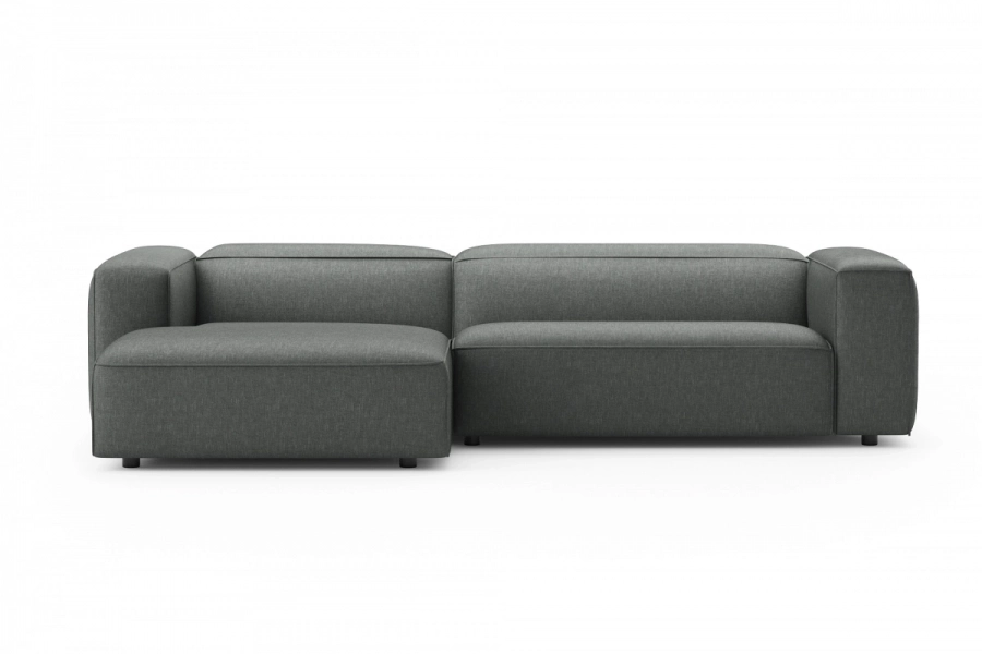 model MODULARIS WB (wysoki bok) - Modularis WB sofa 2-osobowa prawa + longchair lewy (boki wysokie)