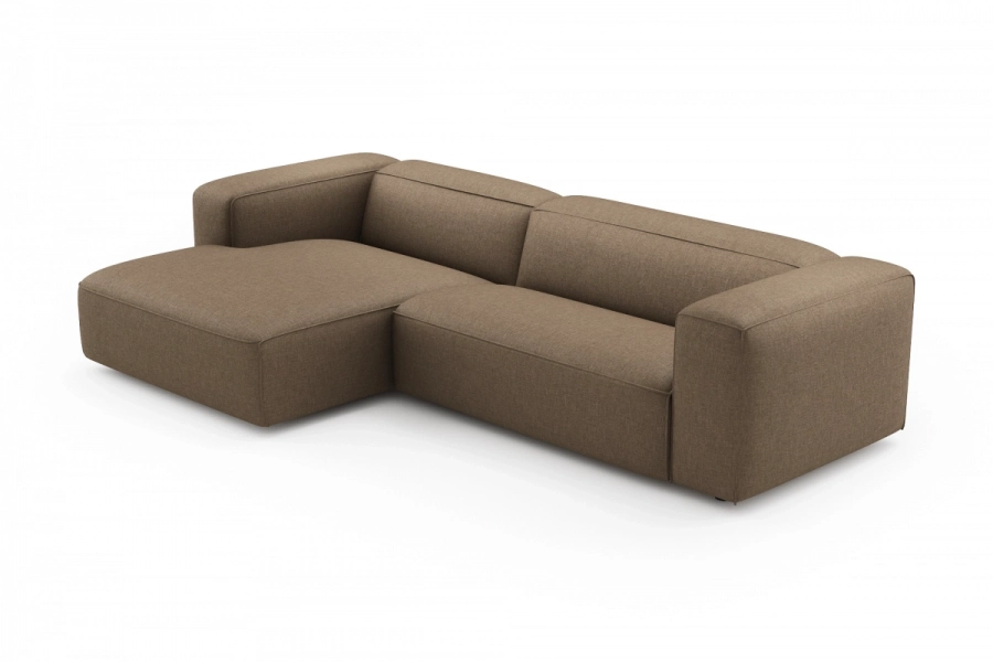 model MODULARIS WB (wysoki bok) - Modularis WB sofa 2-osobowa prawa + longchair lewy (boki wysokie)