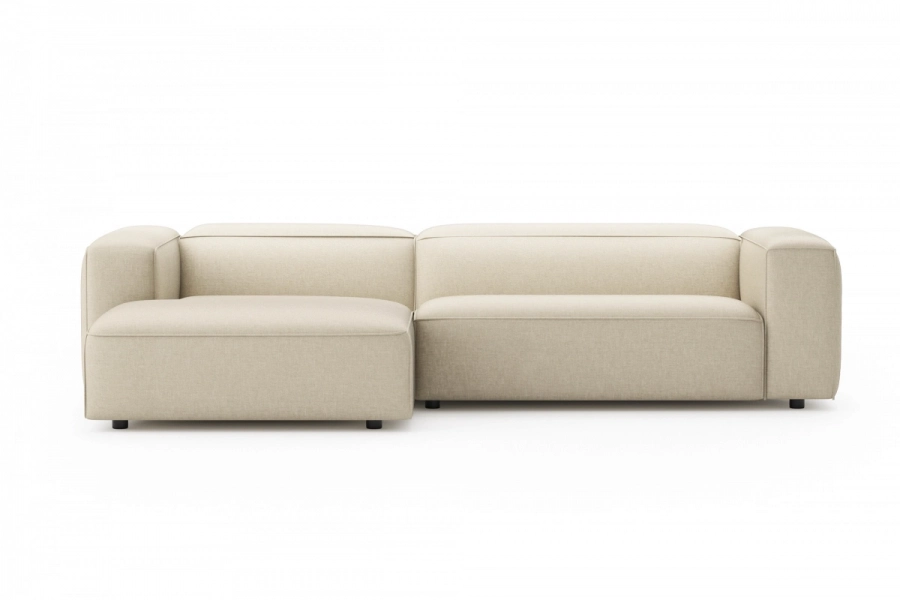 model MODULARIS WB (wysoki bok) - Modularis WB sofa 2-osobowa prawa + longchair lewy (boki wysokie)
