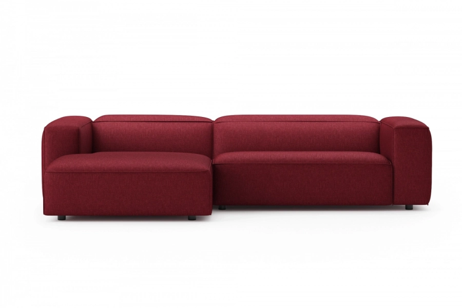 model MODULARIS WB (wysoki bok) - Modularis WB sofa 2-osobowa prawa + longchair lewy (boki wysokie)