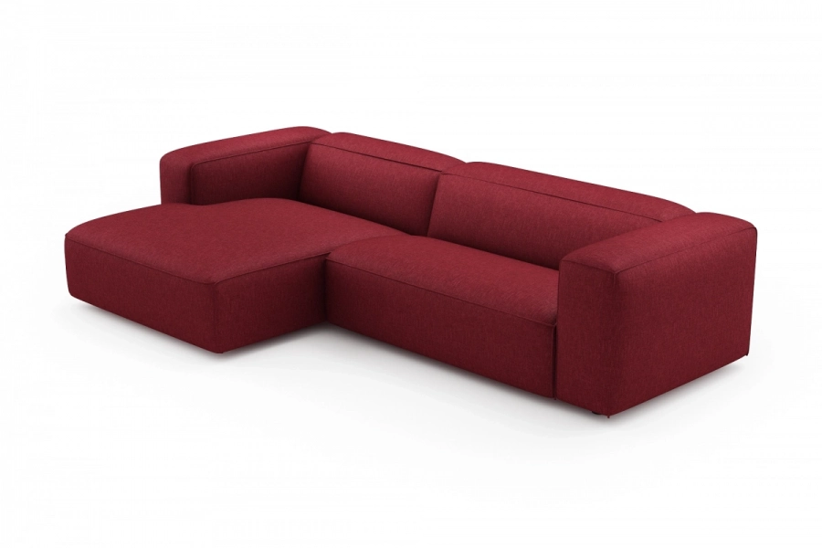 model MODULARIS WB (wysoki bok) - Modularis WB sofa 2-osobowa prawa + longchair lewy (boki wysokie)