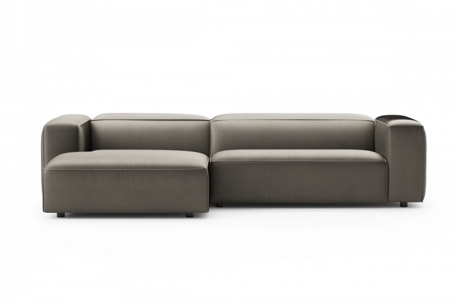 model MODULARIS WB (wysoki bok) - Modularis WB sofa 2-osobowa prawa + longchair lewy (boki wysokie)