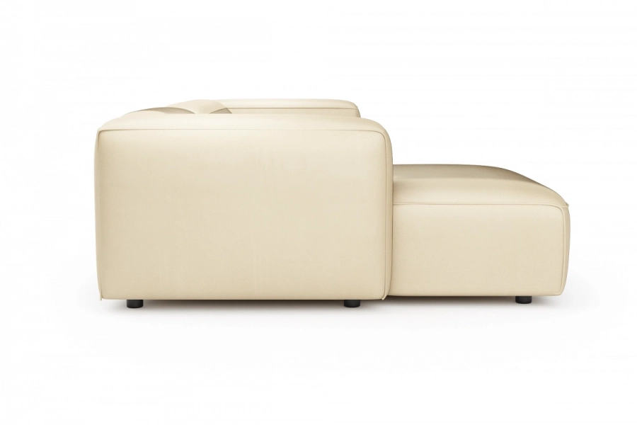 model MODULARIS WB (wysoki bok) - Modularis WB sofa 2-osobowa prawa + longchair lewy (boki wysokie)