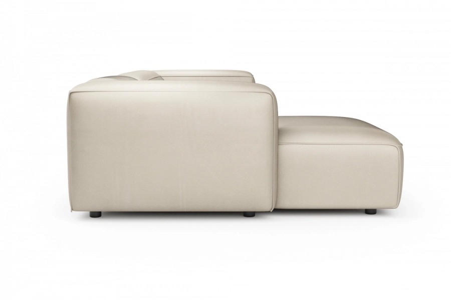 model MODULARIS WB (wysoki bok) - Modularis WB sofa 2-osobowa prawa + longchair lewy (boki wysokie)