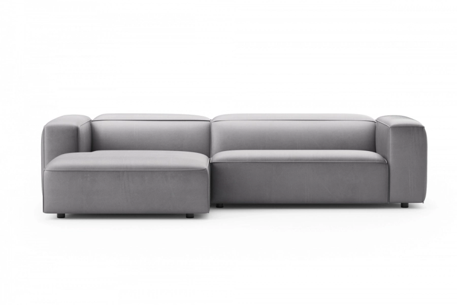 model MODULARIS WB (wysoki bok) - Modularis WB sofa 2-osobowa prawa + longchair lewy (boki wysokie)