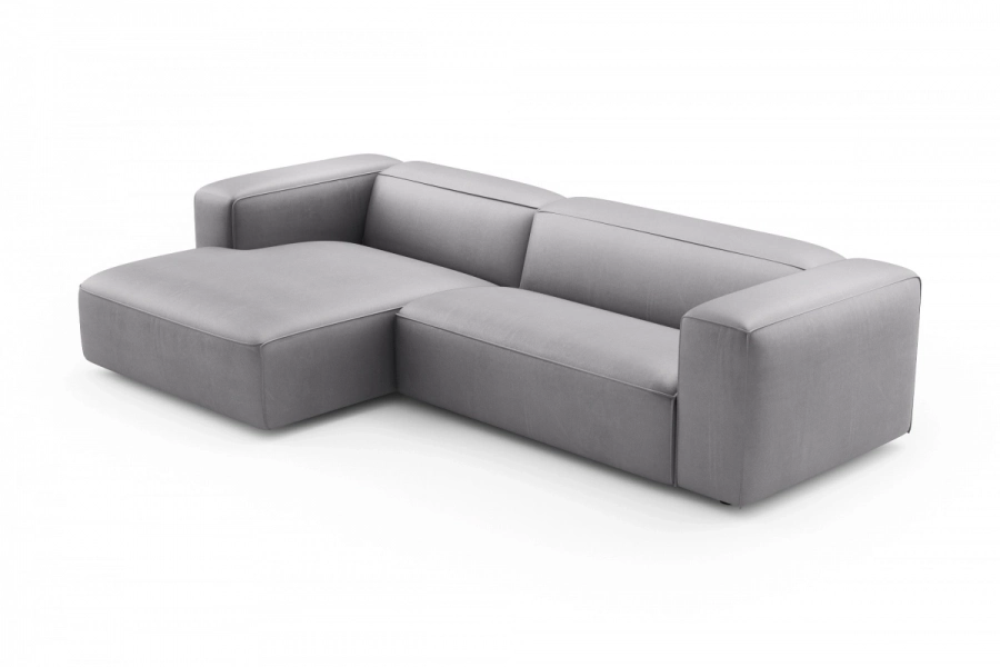 model MODULARIS WB (wysoki bok) - Modularis WB sofa 2-osobowa prawa + longchair lewy (boki wysokie)