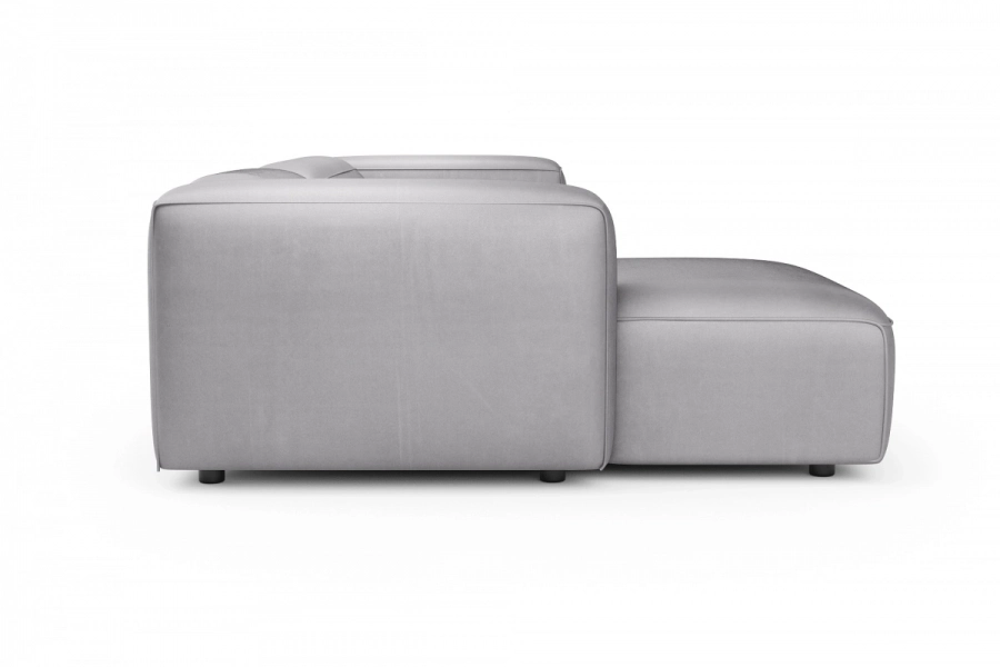 model MODULARIS WB (wysoki bok) - Modularis WB sofa 2-osobowa prawa + longchair lewy (boki wysokie)