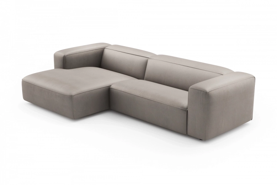 model MODULARIS WB (wysoki bok) - Modularis WB sofa 2-osobowa prawa + longchair lewy (boki wysokie)