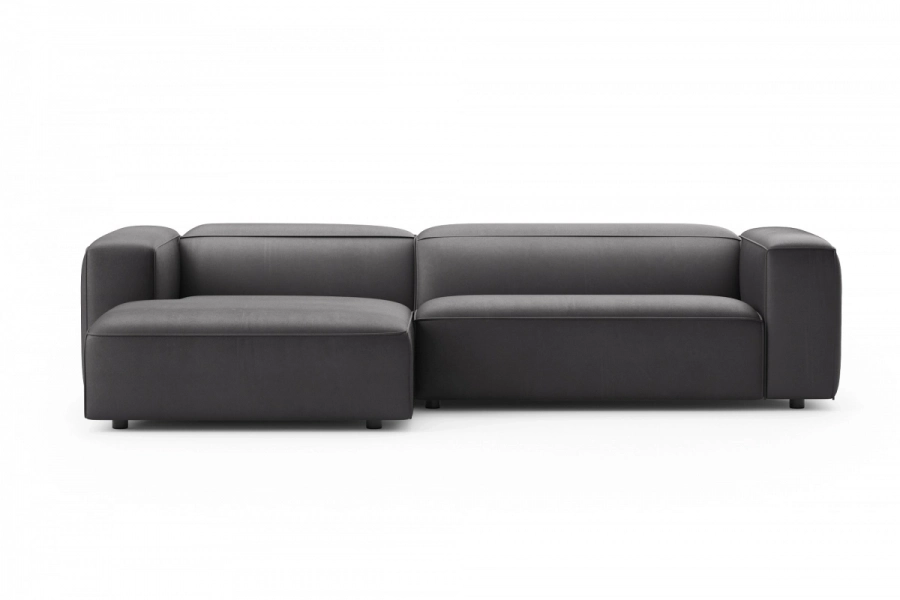 model MODULARIS WB (wysoki bok) - Modularis WB sofa 2-osobowa prawa + longchair lewy (boki wysokie)