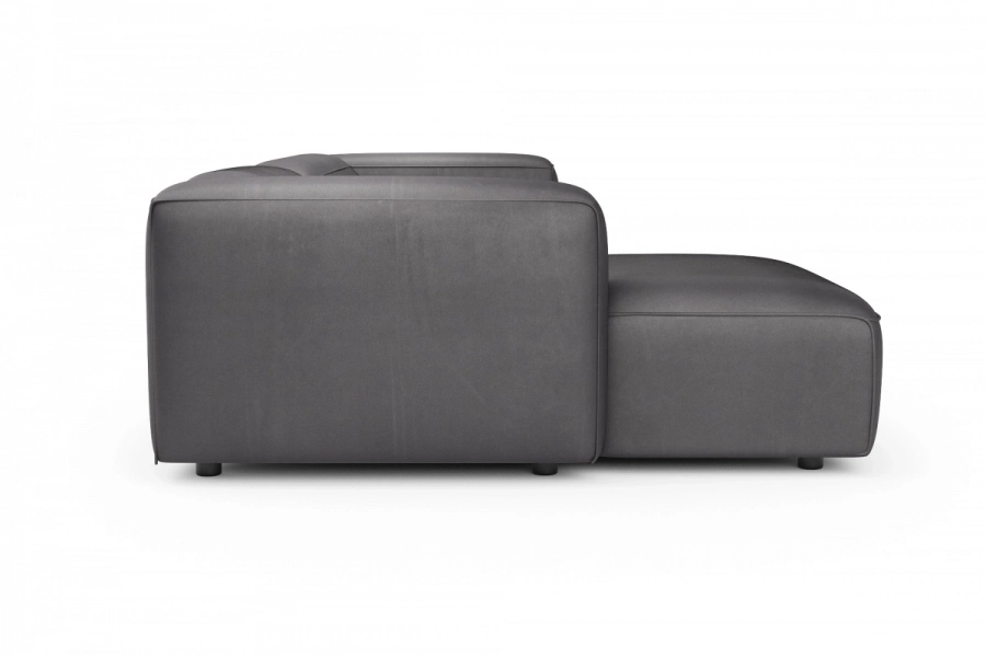 model MODULARIS WB (wysoki bok) - Modularis WB sofa 2-osobowa prawa + longchair lewy (boki wysokie)