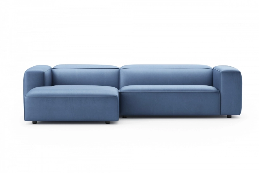 model MODULARIS WB (wysoki bok) - Modularis WB sofa 2-osobowa prawa + longchair lewy (boki wysokie)