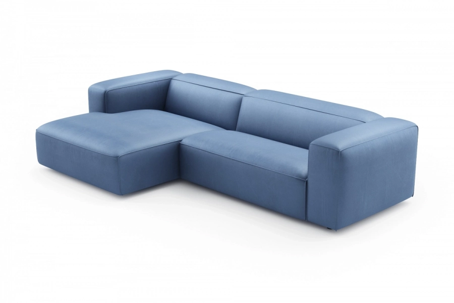 model MODULARIS WB (wysoki bok) - Modularis WB sofa 2-osobowa prawa + longchair lewy (boki wysokie)