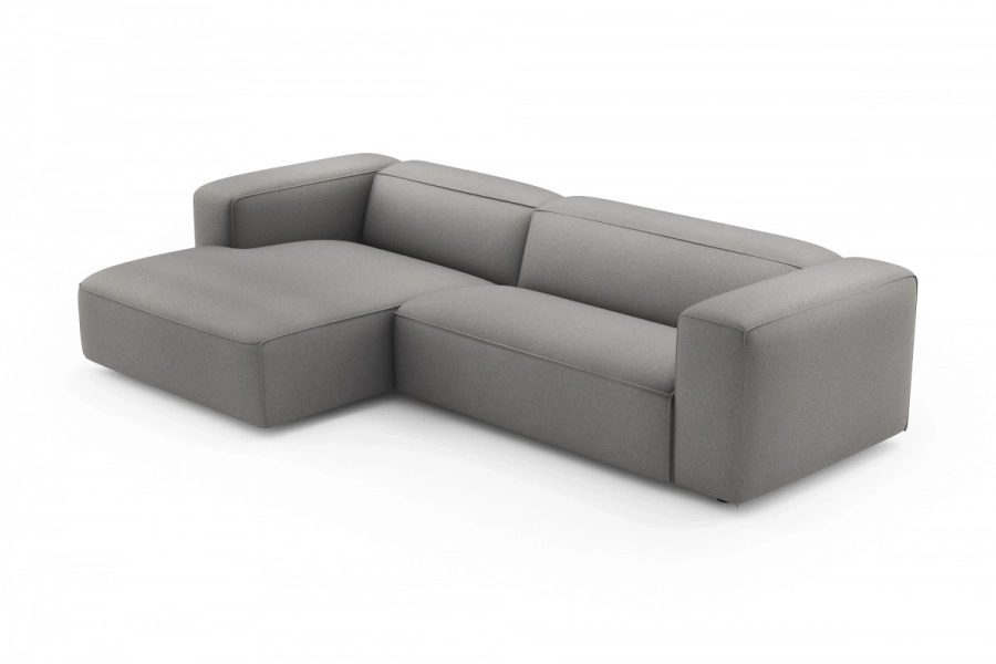 model MODULARIS WB (wysoki bok) - Modularis WB sofa 2-osobowa prawa + longchair lewy (boki wysokie)