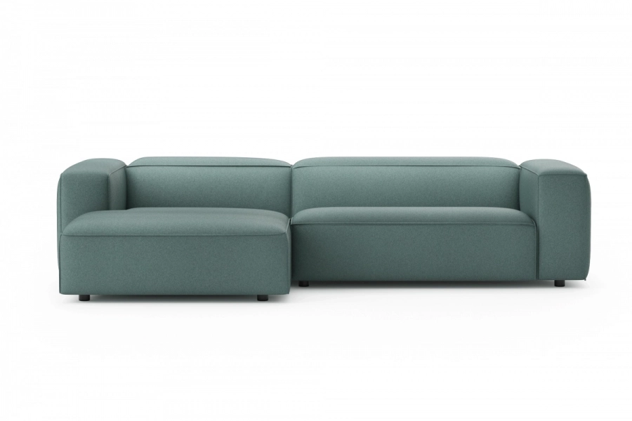 model MODULARIS WB (wysoki bok) - Modularis WB sofa 2-osobowa prawa + longchair lewy (boki wysokie)