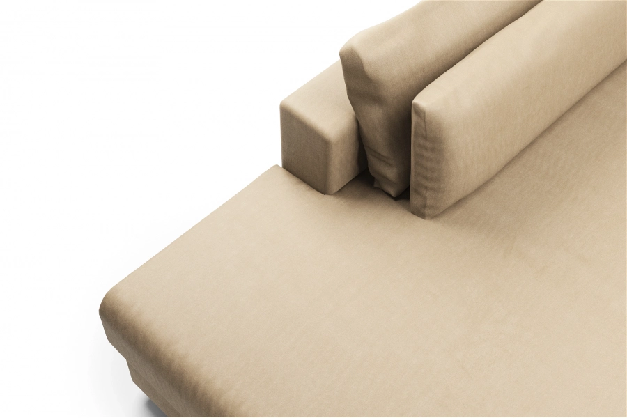 model PORTOFINO - Portofino otomana lewa + sofa 2-osobowa prawa