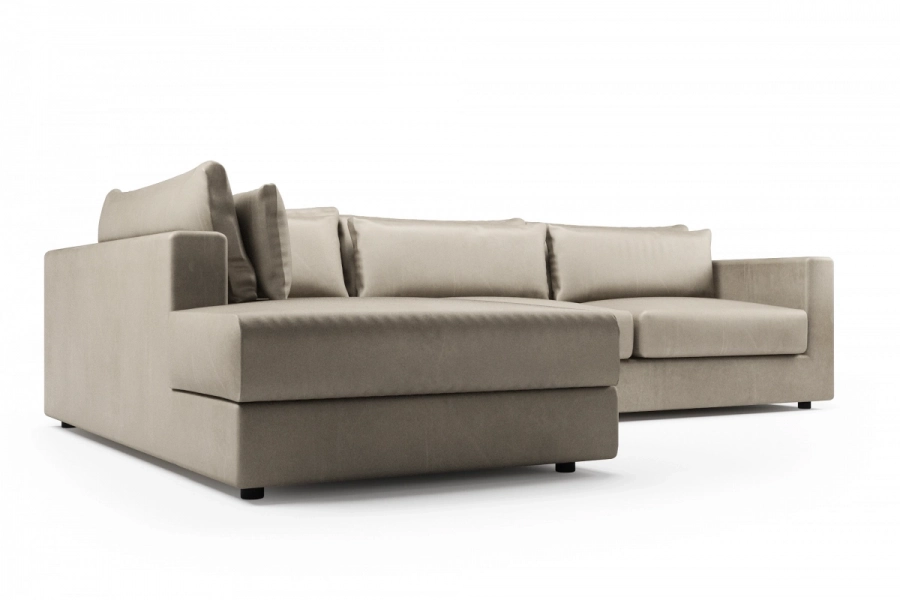 model PORTOFINO - Portofino otomana lewa + sofa 2,5-osobowa prawa